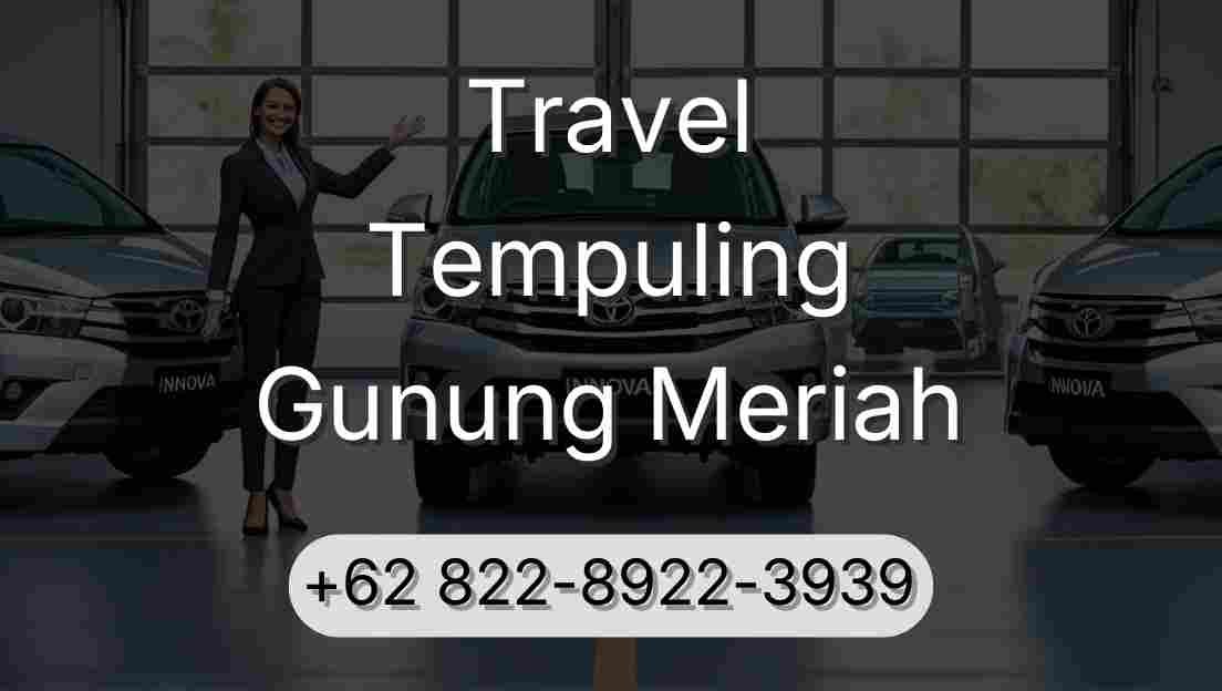 Travel Tempuling Gunung Meriah