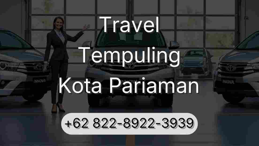 Travel Tempuling Kota Pariaman