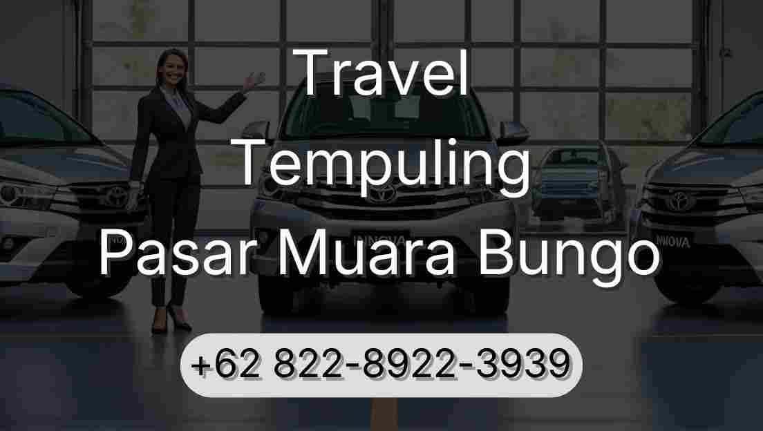 Travel Tempuling Pasar Muara Bungo