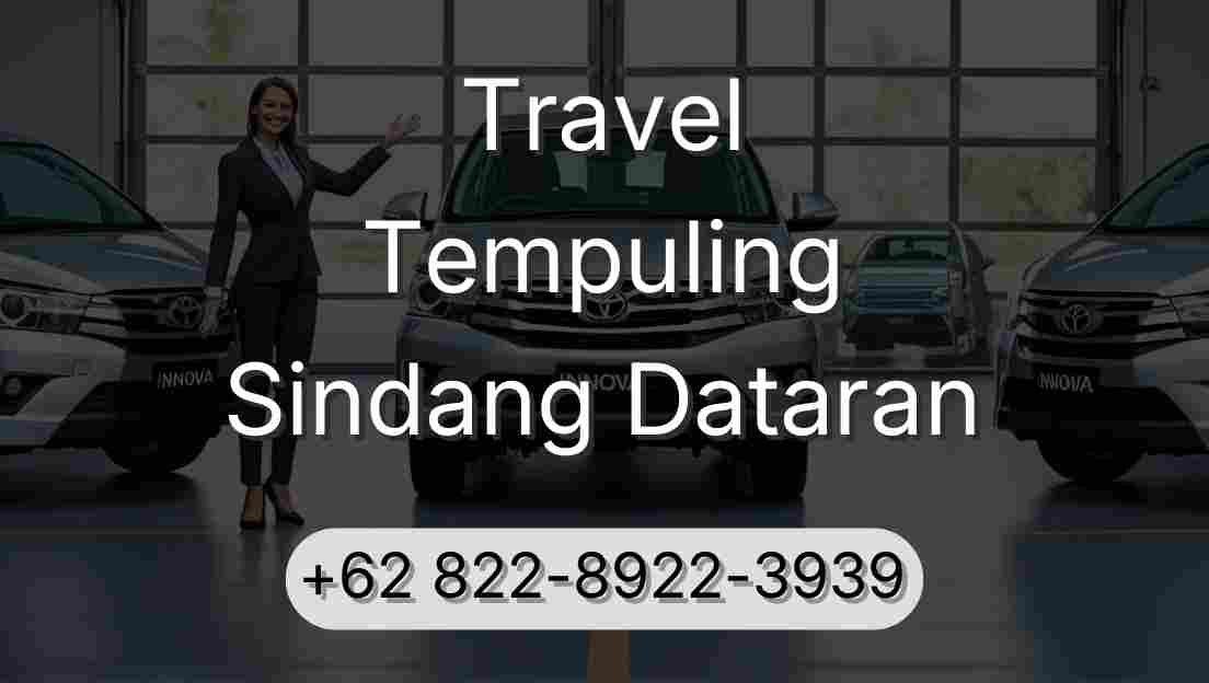 Travel Tempuling Sindang Dataran