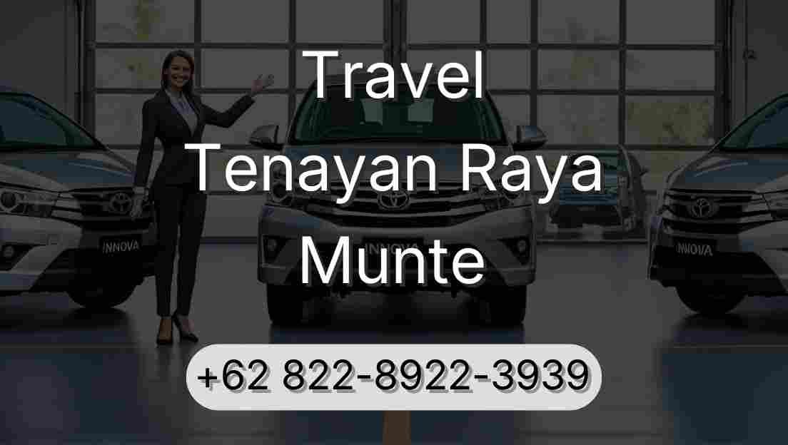 Travel Tenayan Raya Munte
