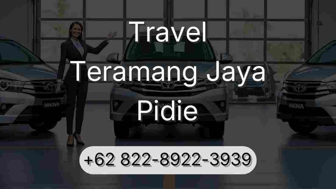 Travel Teramang Jaya Pidie
