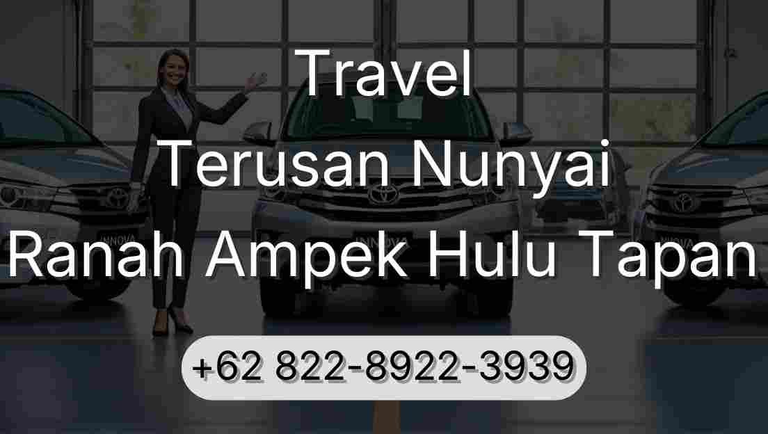 Travel Terusan Nunyai Ranah Ampek Hulu Tapan