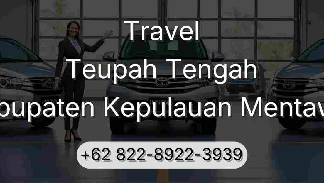 Travel Teupah Tengah Kabupaten Kepulauan Mentawai