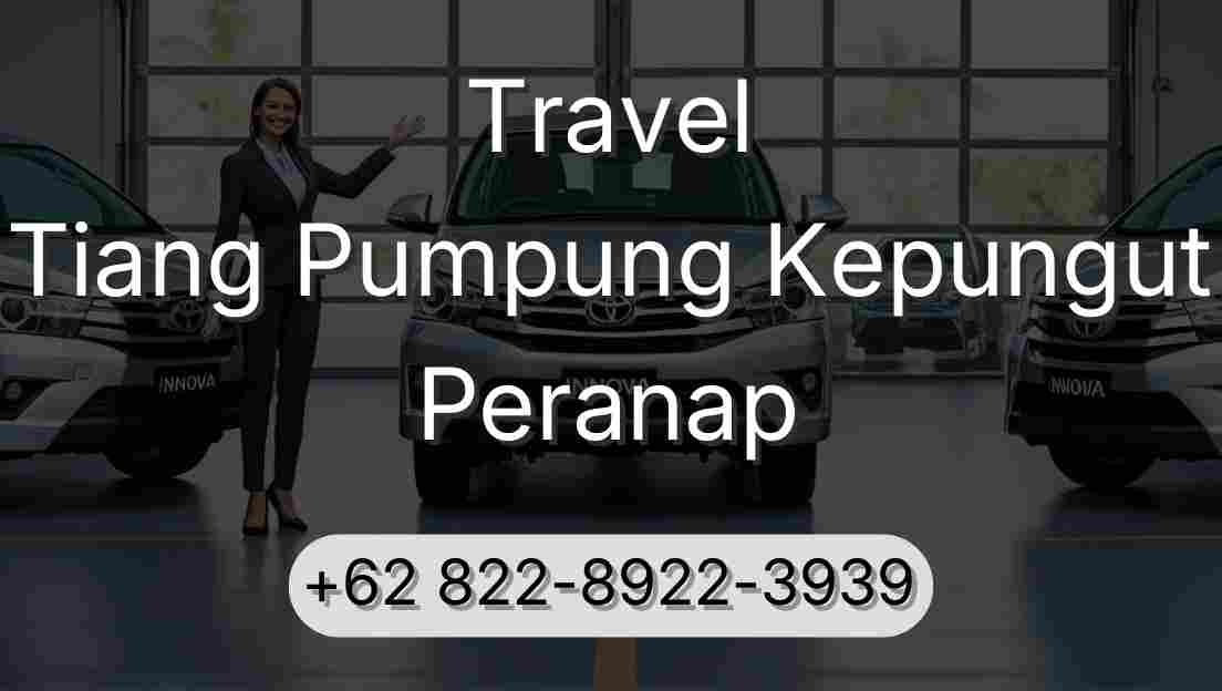 Travel Tiang Pumpung Kepungut Peranap