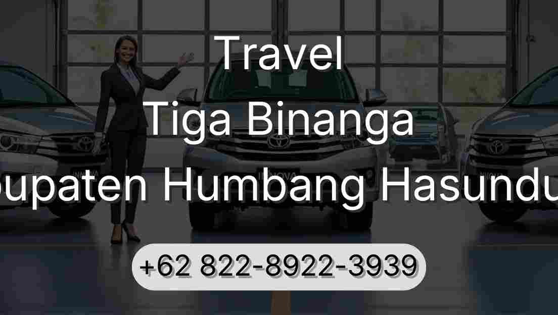 Travel Tiga Binanga Kabupaten Humbang Hasundutan