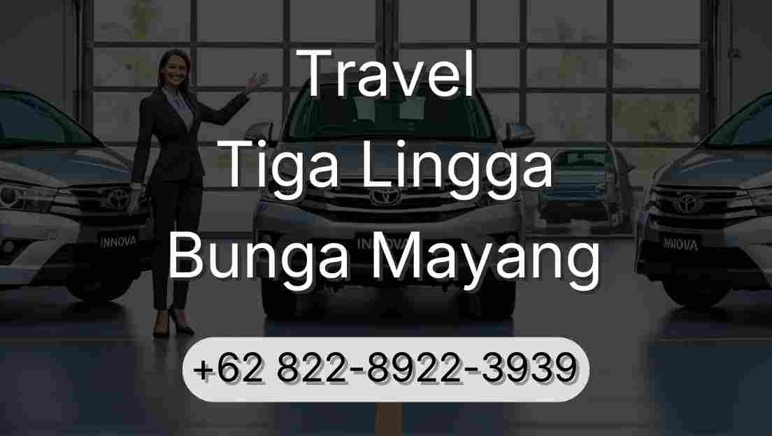 Travel Tiga Lingga Bunga Mayang