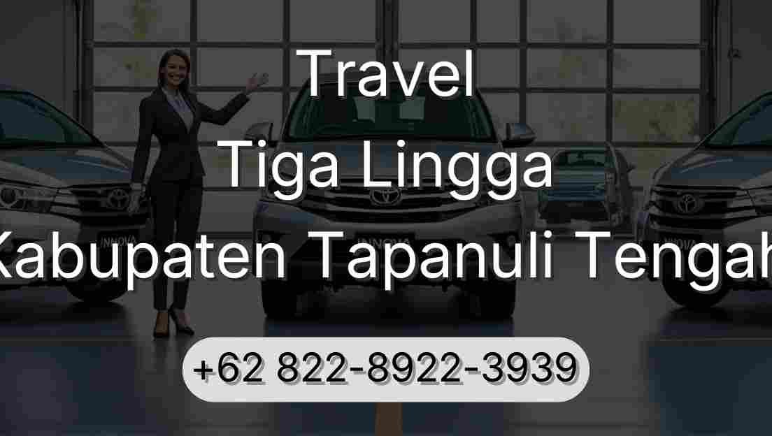 Travel Tiga Lingga Kabupaten Tapanuli Tengah