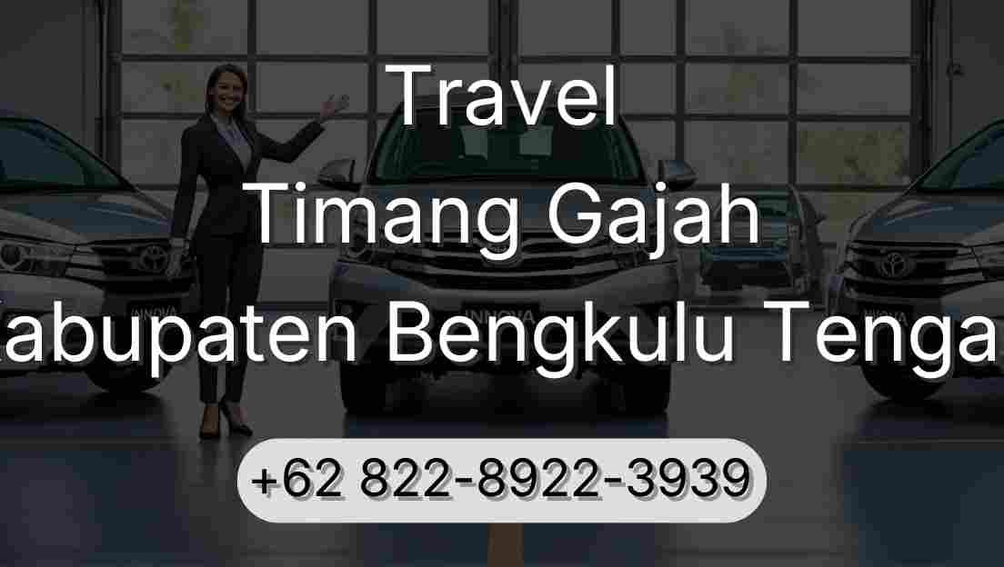 Travel Timang Gajah Kabupaten Bengkulu Tengah