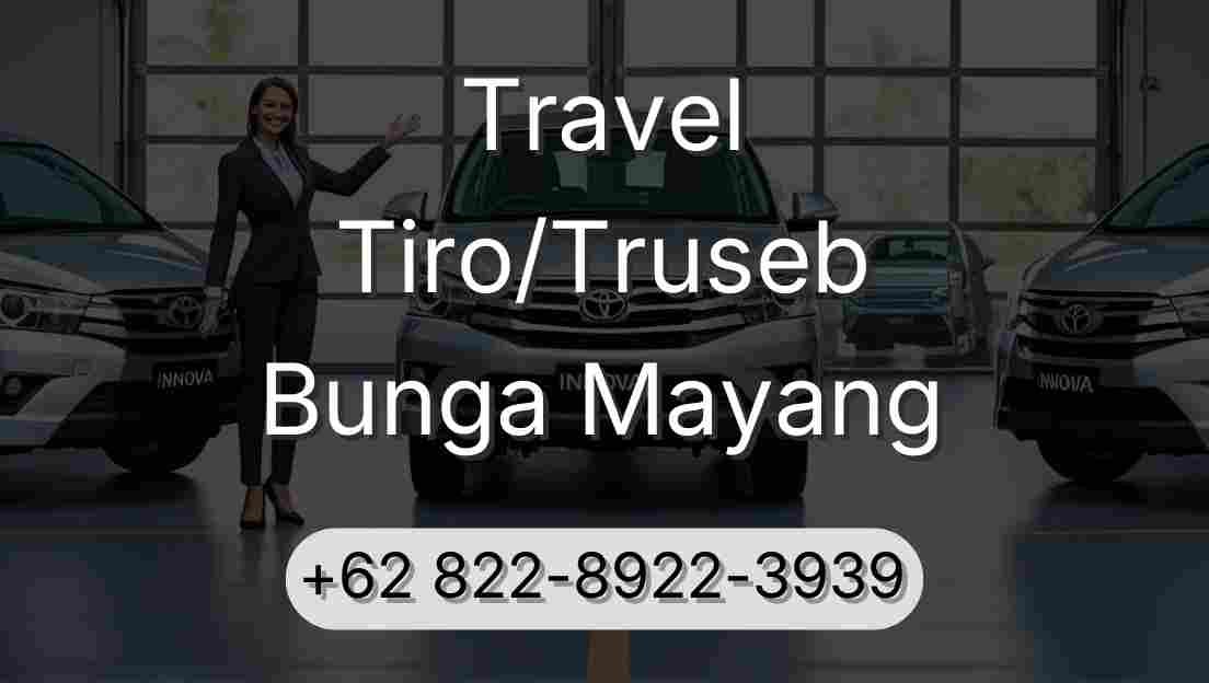 Travel Tiro/Truseb Bunga Mayang
