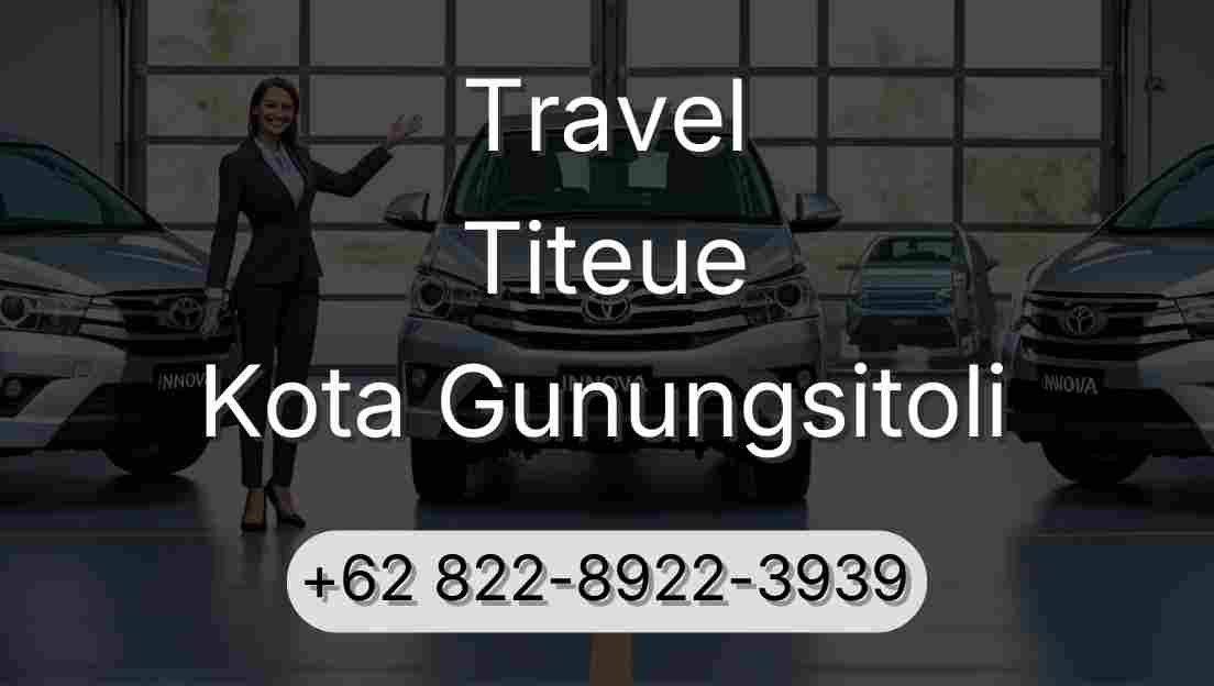 Travel Titeue Kota Gunungsitoli