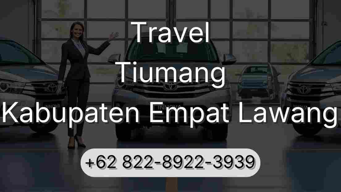 Travel Tiumang Kabupaten Empat Lawang