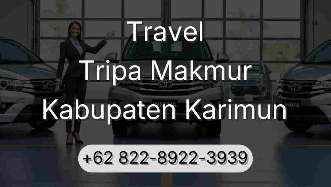 Travel Tripa Makmur Kabupaten Karimun