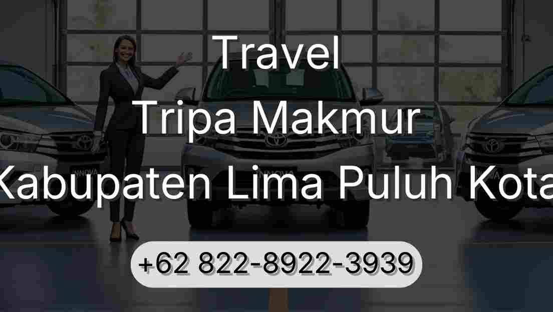 Travel Tripa Makmur Kabupaten Lima Puluh Kota