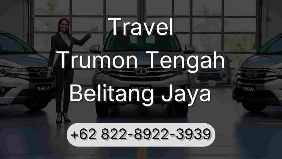 Travel Trumon Tengah Belitang Jaya