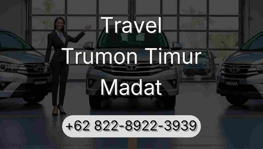 Travel Trumon Timur Madat
