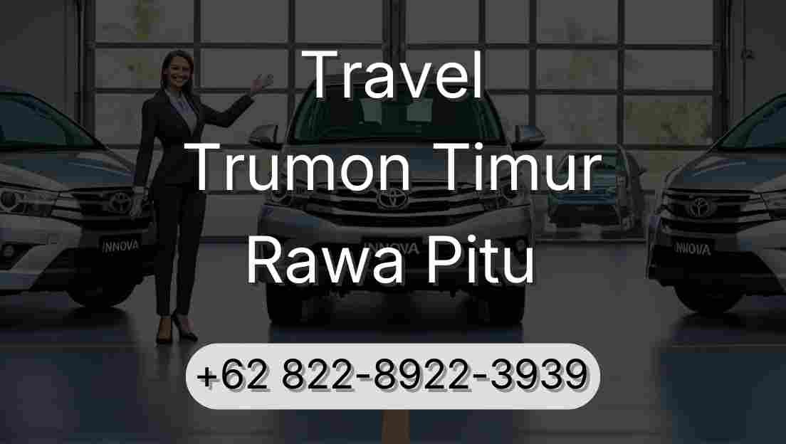 Travel Trumon Timur Rawa Pitu