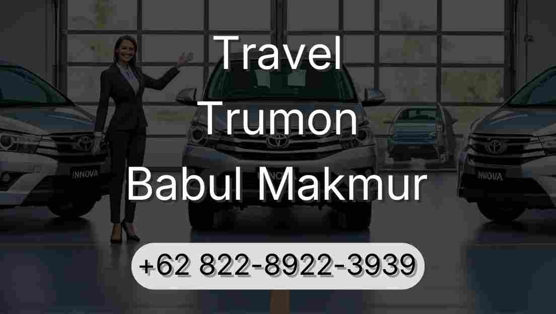 Travel Trumon Babul Makmur