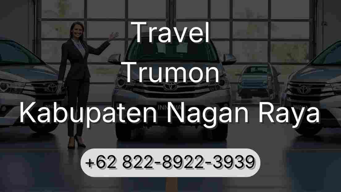 Travel Trumon Kabupaten Nagan Raya