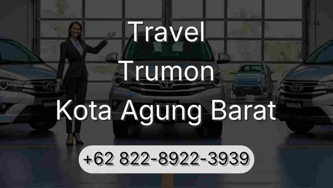 Travel Trumon Kota Agung Barat