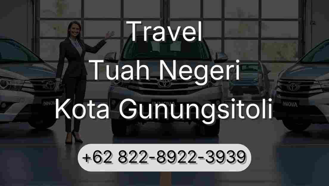 Travel Tuah Negeri Kota Gunungsitoli