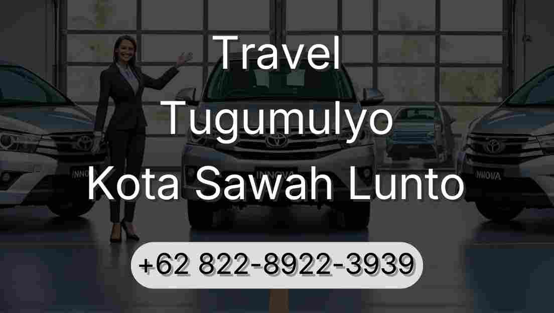 Travel Tugumulyo Kota Sawah Lunto