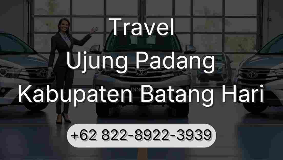 Travel Ujung Padang Kabupaten Batang Hari