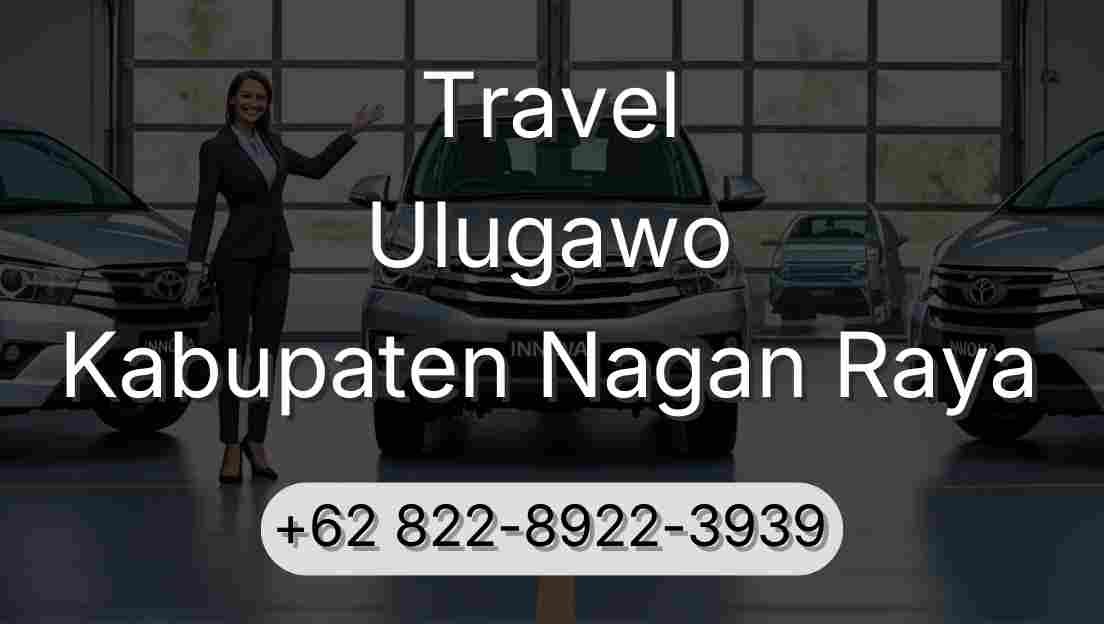 Travel Ulugawo Kabupaten Nagan Raya