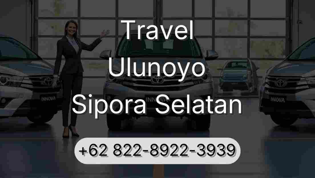 Travel Ulunoyo Sipora Selatan