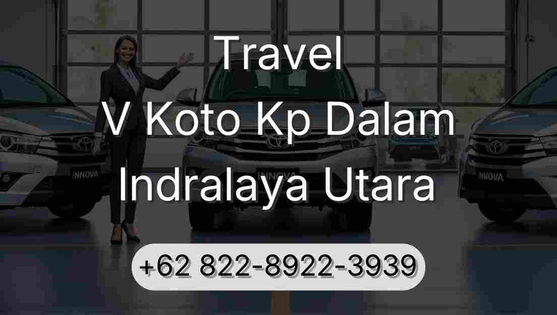 Travel V Koto Kp Dalam Indralaya Utara
