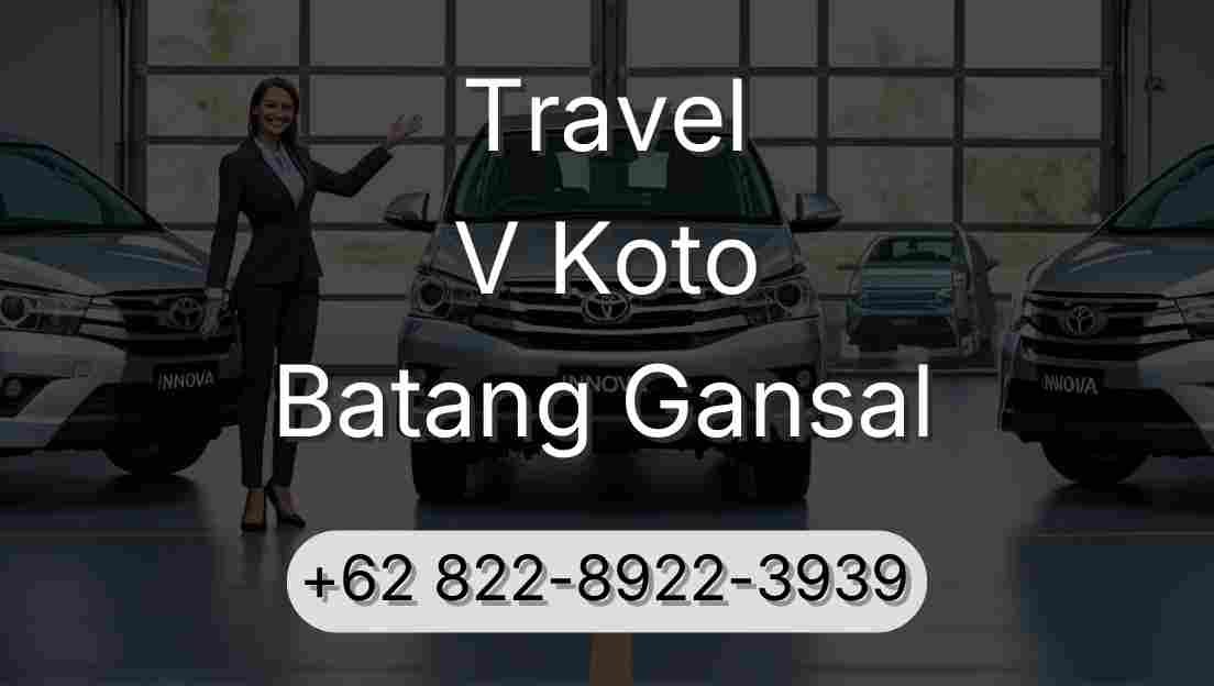 Travel V Koto Batang Gansal