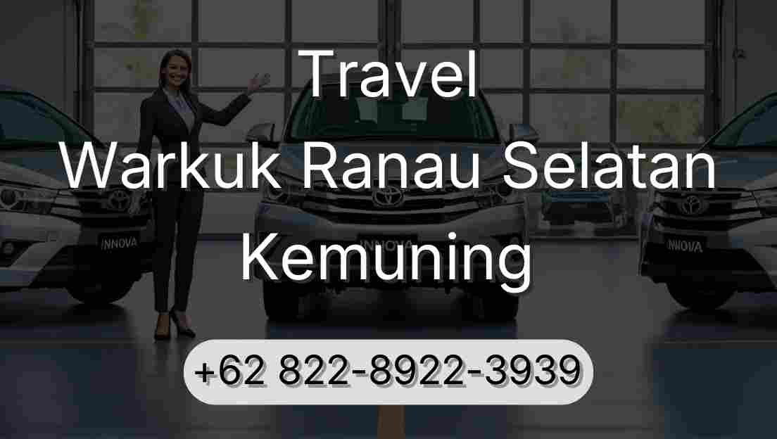 Travel Warkuk Ranau Selatan Kemuning