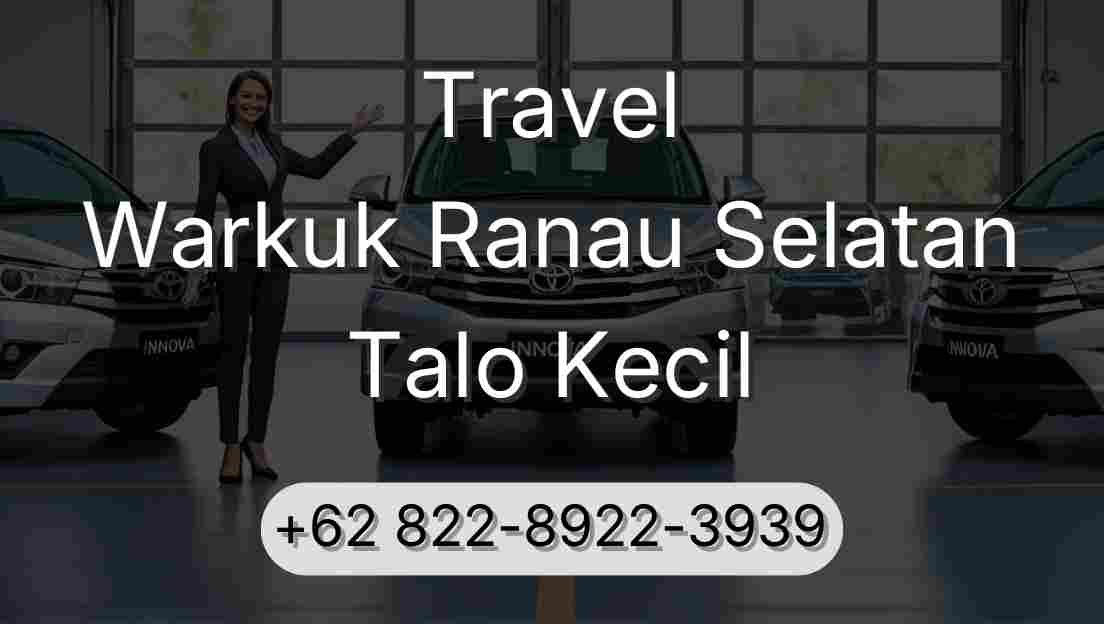Travel Warkuk Ranau Selatan Talo Kecil