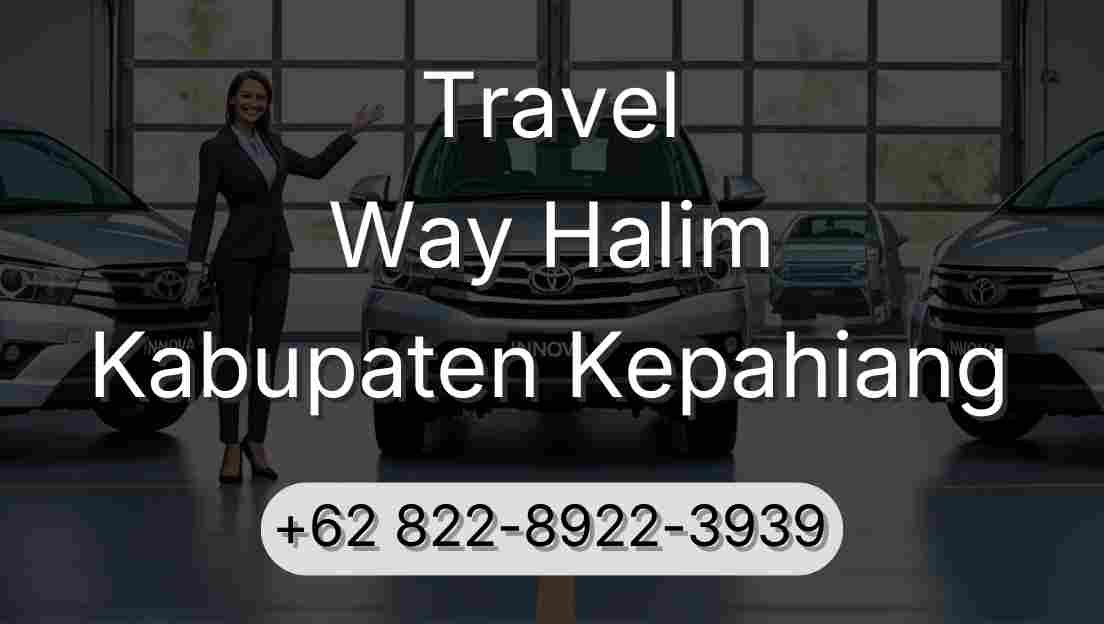 Travel Way Halim Kabupaten Kepahiang