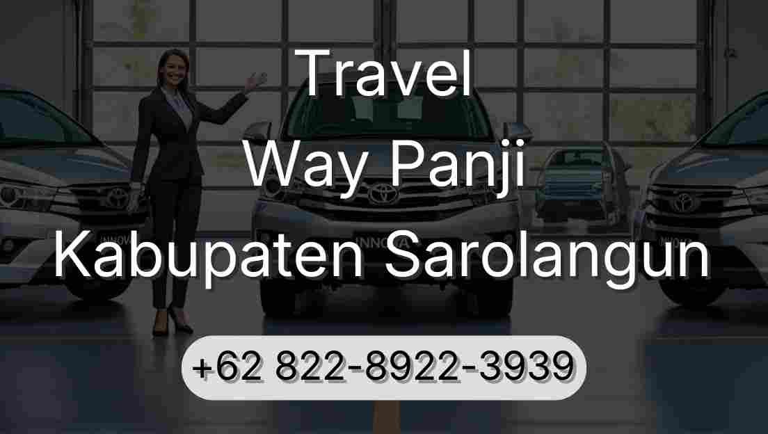 Travel Way Panji Kabupaten Sarolangun
