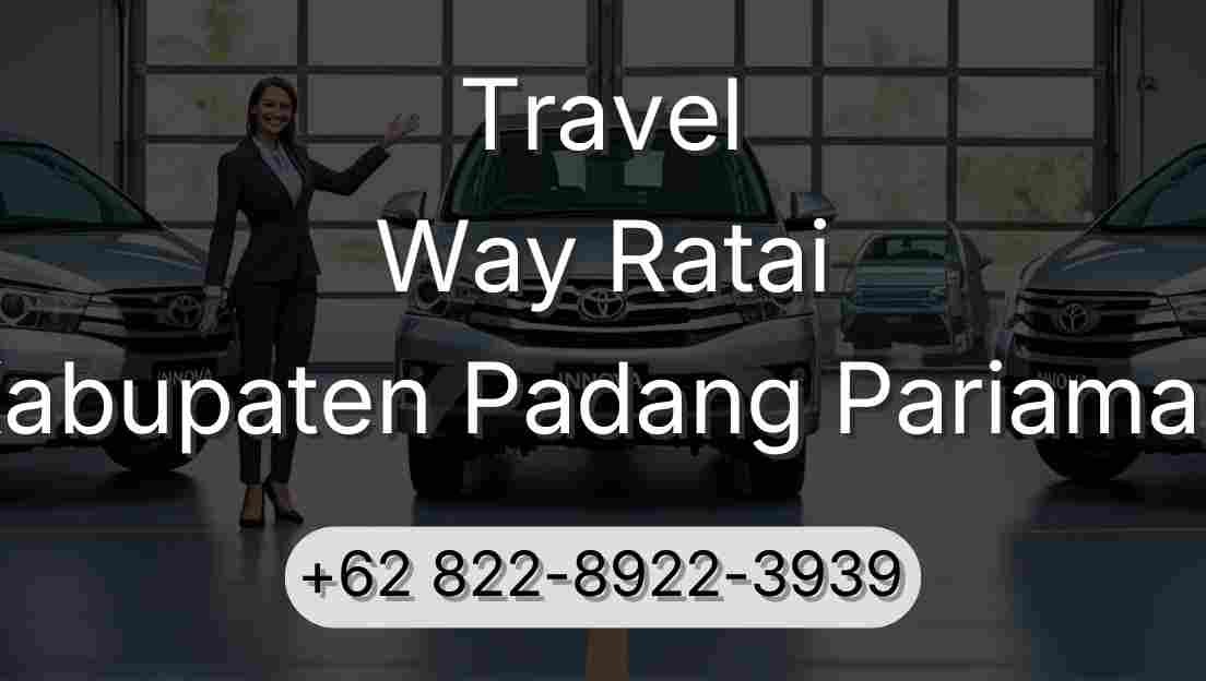 Travel Way Ratai Kabupaten Padang Pariaman